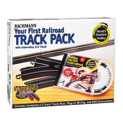 HO Steel EZ Your First Railroad Track Pack HO Steel EZ Your First Railroad Track Pack
