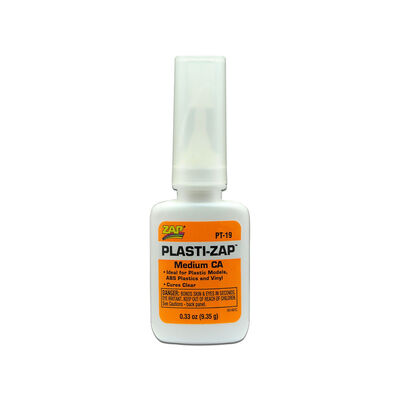 Plasti-Zap Medium CA Glue, 1/3 oz Plasti-Zap Medium CA Glue, 1/3 oz