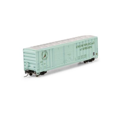 N 50' FMC DD Offset Box Car, UO #1504 N 50' FMC DD Offset Box Car, UO #1504
