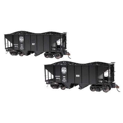 Spectrum On30 2-Bay Hopper East Broad Top #807 & #808 Spectrum On30 2-Bay Hopper East Broad Top #807 & #808