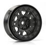 1/10 Impulse Front/Rear 1.9" 12mm Rock Crawler Wheels (2) Black