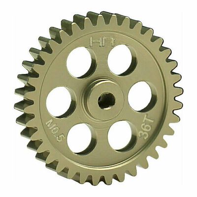 Aluminum 36T Spur Gear, 1/24 Losi Micro-B Aluminum 36T Spur Gear, 1/24 Losi Micro-B