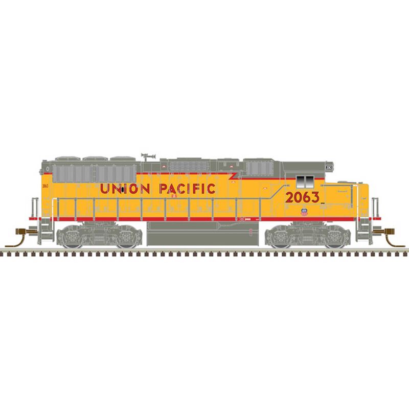 Union Pacific 2063 (Yellow Red Gray)
