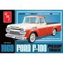 1/25 1960 Ford F100 Pickup with Trailer Model Kit