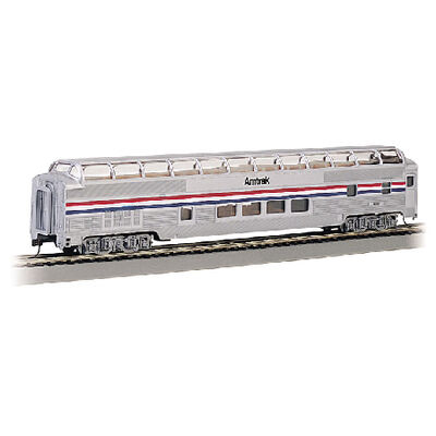 HO 85' Budd Full Dome/Lighted, Amtrak/Phase II HO 85' Budd Full Dome/Lighted, Amtrak/Phase II
