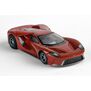 HO 2017 Ford GT Mega G+ Chassis Slot Car, Liquid Red