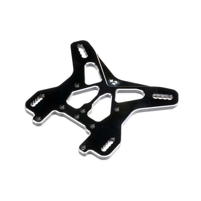 Shock Tower, Rear, Aluminum, +2: 8X 2.0, 8XE 2.0