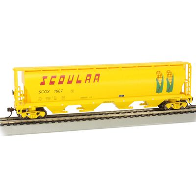 HO Grain Hopper Scoular #1687 HO Grain Hopper Scoular #1687