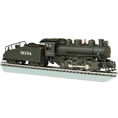 HO USRA 0-6-0 with Smoke & Slope Tender - ATSF #2034 HO USRA 0-6-0 with Smoke & Slope Tender - ATSF #2034