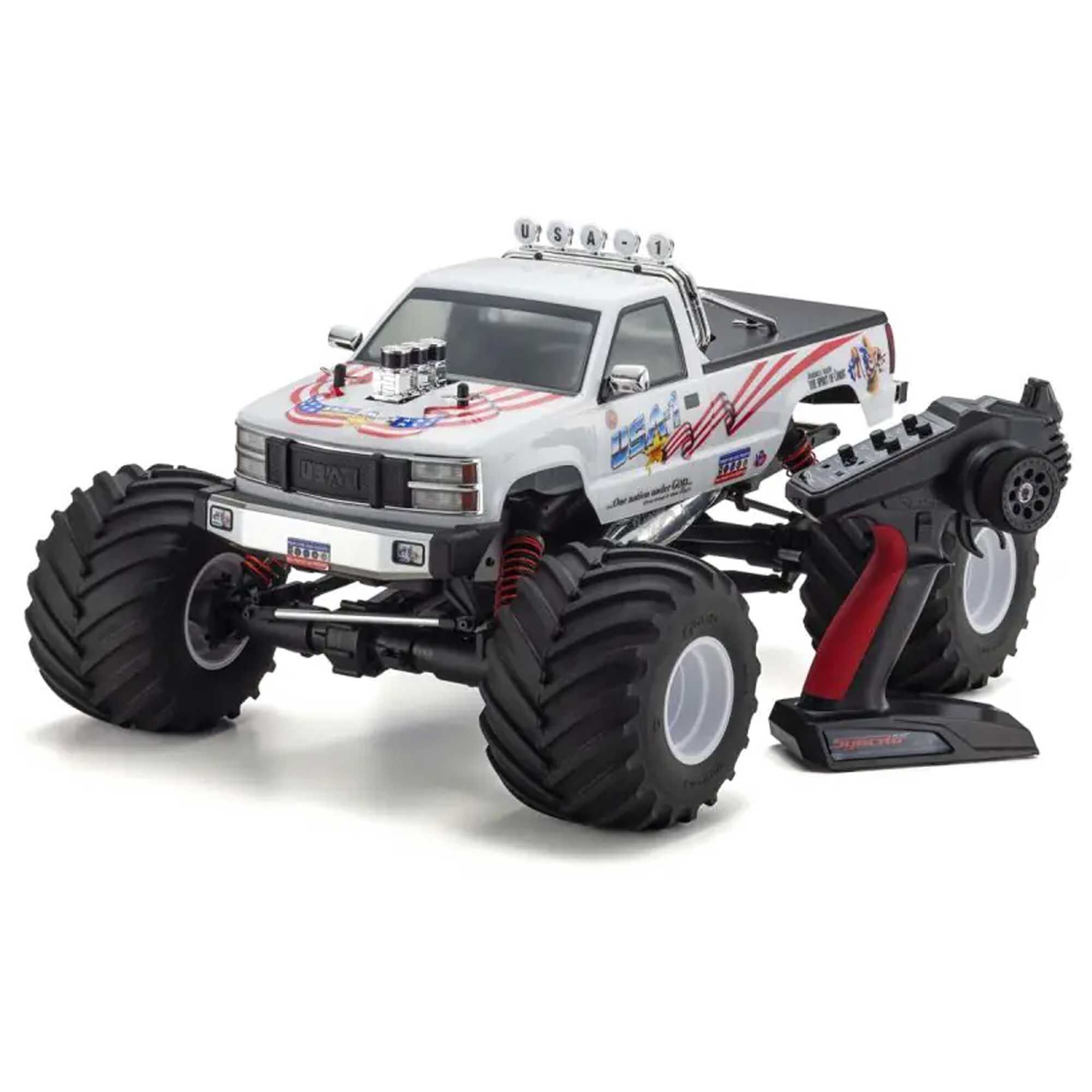 Kyosho 1/8 USA-1 GP .25 Engine 4x4 Nitro Monster Truck RTR | Tower