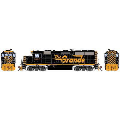 HO GP40-2 Locomotive with DCC & Sound, DRGW #3100 HO GP40-2 Locomotive with DCC & Sound, DRGW #3100