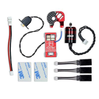 Python RXGT5 Brushless ESC & Motor Combo with Flysky FS-GT5 Integration: SCX24 Python RXGT5 Brushless ESC & Motor Combo with Flysky FS-GT5 Integration: SCX24