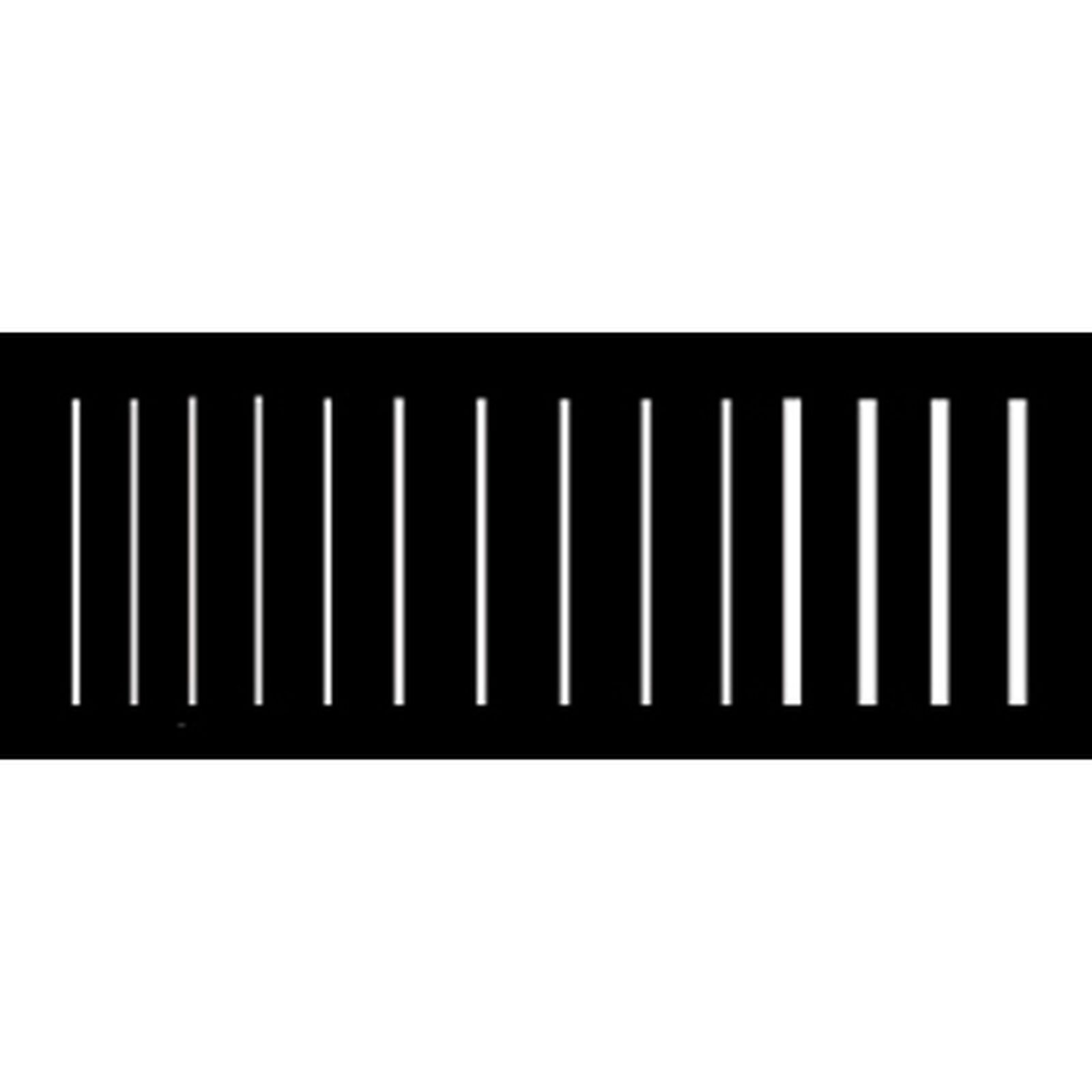 Stripes,  5-5/8" x 8-1/4" White Dry Transfer Decals