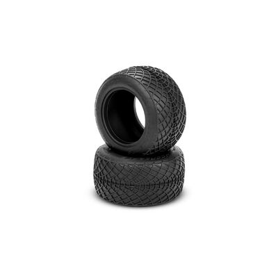 1/16 Ellipse Rear 2WD Buggy Tires & Inserts, Green Compound (2) 1/16 Ellipse Rear 2WD Buggy Tires & Inserts, Green Compound (2)