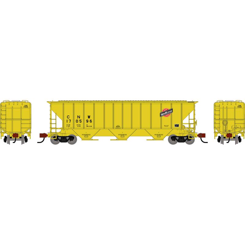 N ATH PS 4427 Covered Hopper, CNW #170596