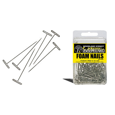 Foam Nails, 2" (75) Foam Nails, 2" (75)