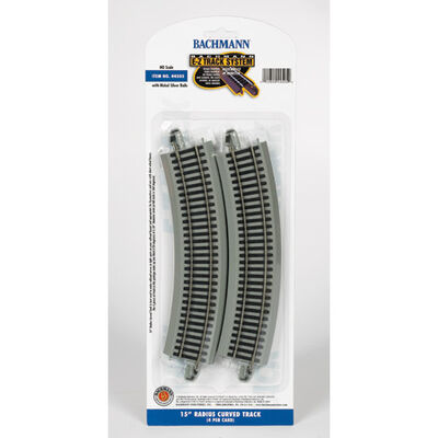 HO NS EZ 15" Radius Curve (4) HO NS EZ 15" Radius Curve (4)