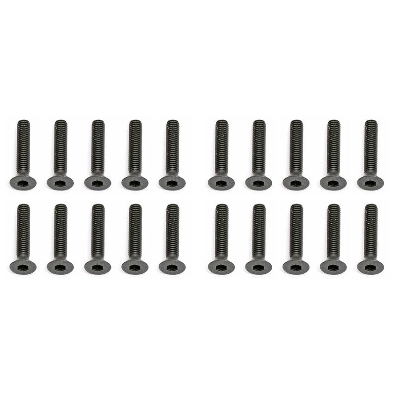 M3x16mm Flat Head Hex Screw