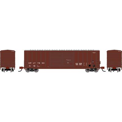 N ATH 50' FMC Centered Double Door Box Car, CPLT #7853 N ATH 50' FMC Centered Double Door Box Car, CPLT #7853