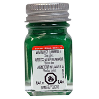 Enamel 1/4 oz Flat Beret Green Enamel 1/4 oz Flat Beret Green