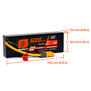 7.4V 5000mAh 2S 30C Smart G2 Hardcase LiPo Battery: IC5