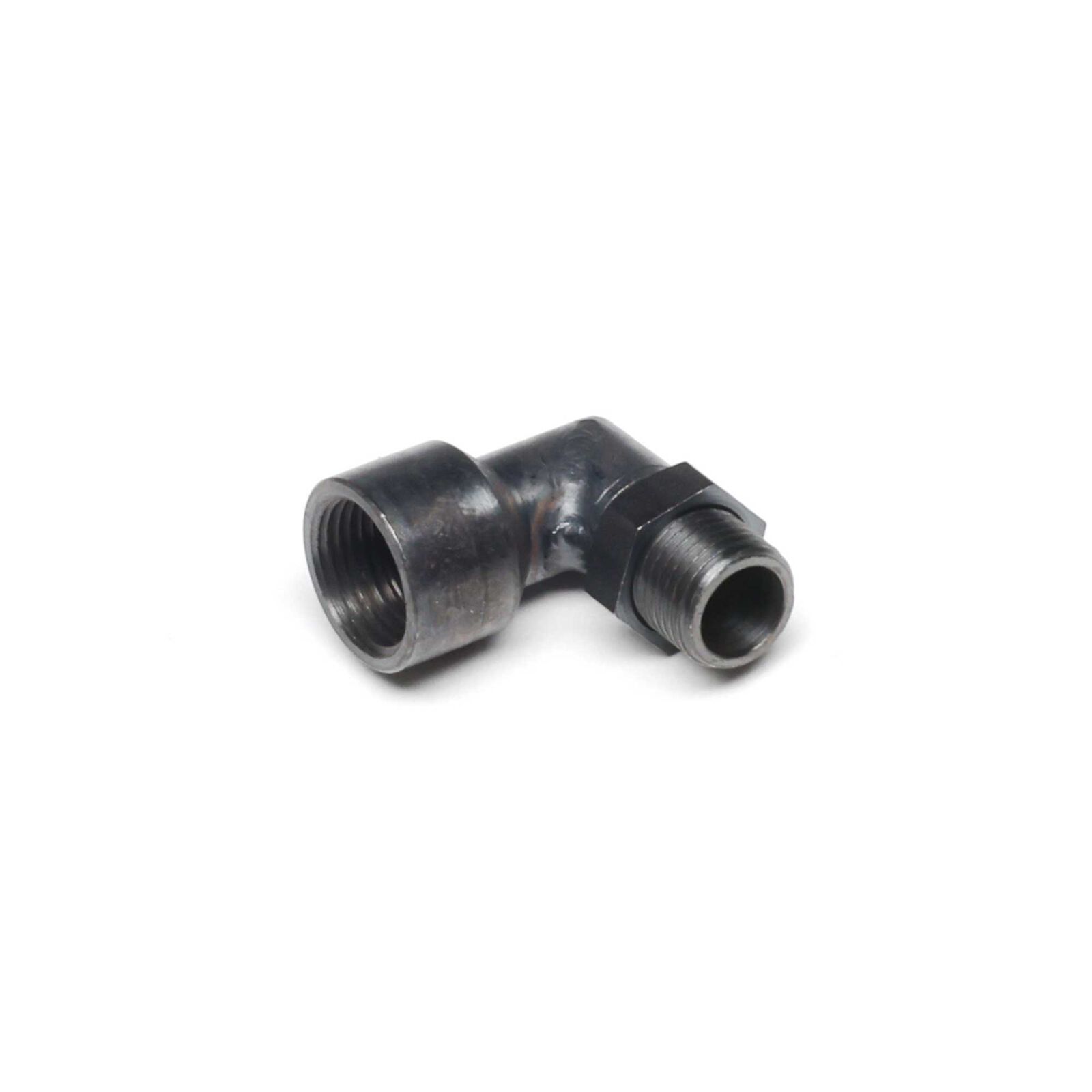 Muffler Right Angle Adapter with Nut