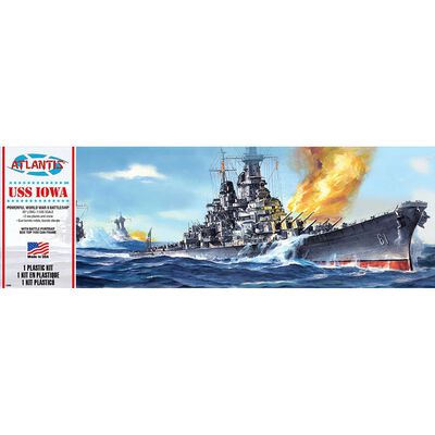 1/535 USS Iowa (BB-61) World War II Battleship Model Kit 1/535 USS Iowa (BB-61) World War II Battleship Model Kit
