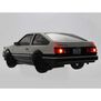 1/28 Initial D Toyota Sprinter Trueno AE86 2WD On-Road First Mini-Z RTR, White
