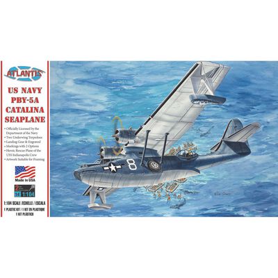 PBY-5A Catalina US Navy Seaplane Model Kit 1/104 PBY-5A Catalina US Navy Seaplane Model Kit 1/104