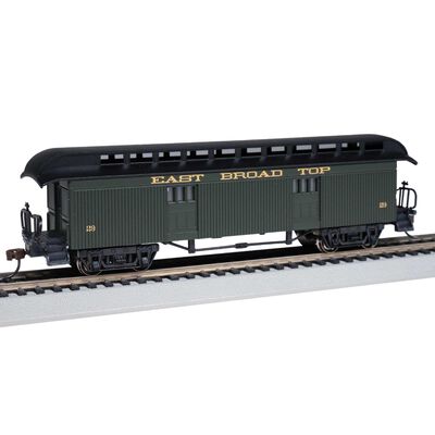 HO Old-Time Passenger Cars - Baggage East Broad Top HO Old-Time Passenger Cars - Baggage East Broad Top