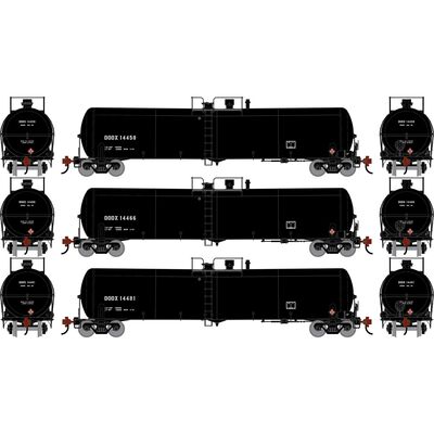 HO ATH 30K Ethanol Tank Car, DODX #14450/14466/14481 (3) HO ATH 30K Ethanol Tank Car, DODX #14450/14466/14481 (3)