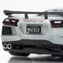 HO 2019 Chevy Corvette C8 Mega G+ Slot Car, Metallic Ceramic Matrix