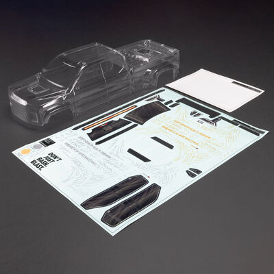 BIG ROCK CREW 4X4 Cab Trimmed Body, Clear BIG ROCK CREW 4X4 Cab Trimmed Body, Clear