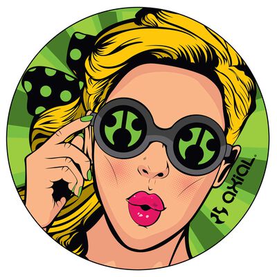 Axial Retro Sunglasses Sticker Axial Retro Sunglasses Sticker