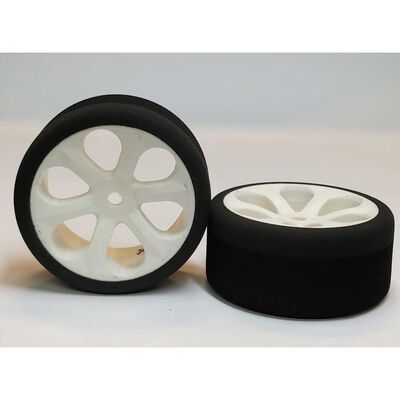 1/10 28mm Touring Tires, Double XX Pink/Orange (2) 1/10 28mm Touring Tires, Double XX Pink/Orange (2)