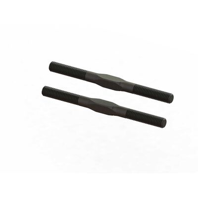 Steel Turnbuckle M5x65mm, Black (2) Steel Turnbuckle M5x65mm, Black (2)