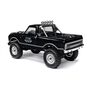 1/24 SCX24 1967 Chevrolet C10 4X4 RTR Brushed Rock Crawler (Battery & Charger Included), Black