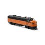 HO FP7A Locomotive with DCC & Sound, MILW #61C