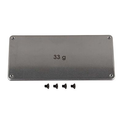 RC10B6.4 FT 33g ESC Weight, Steel RC10B6.4 FT 33g ESC Weight, Steel