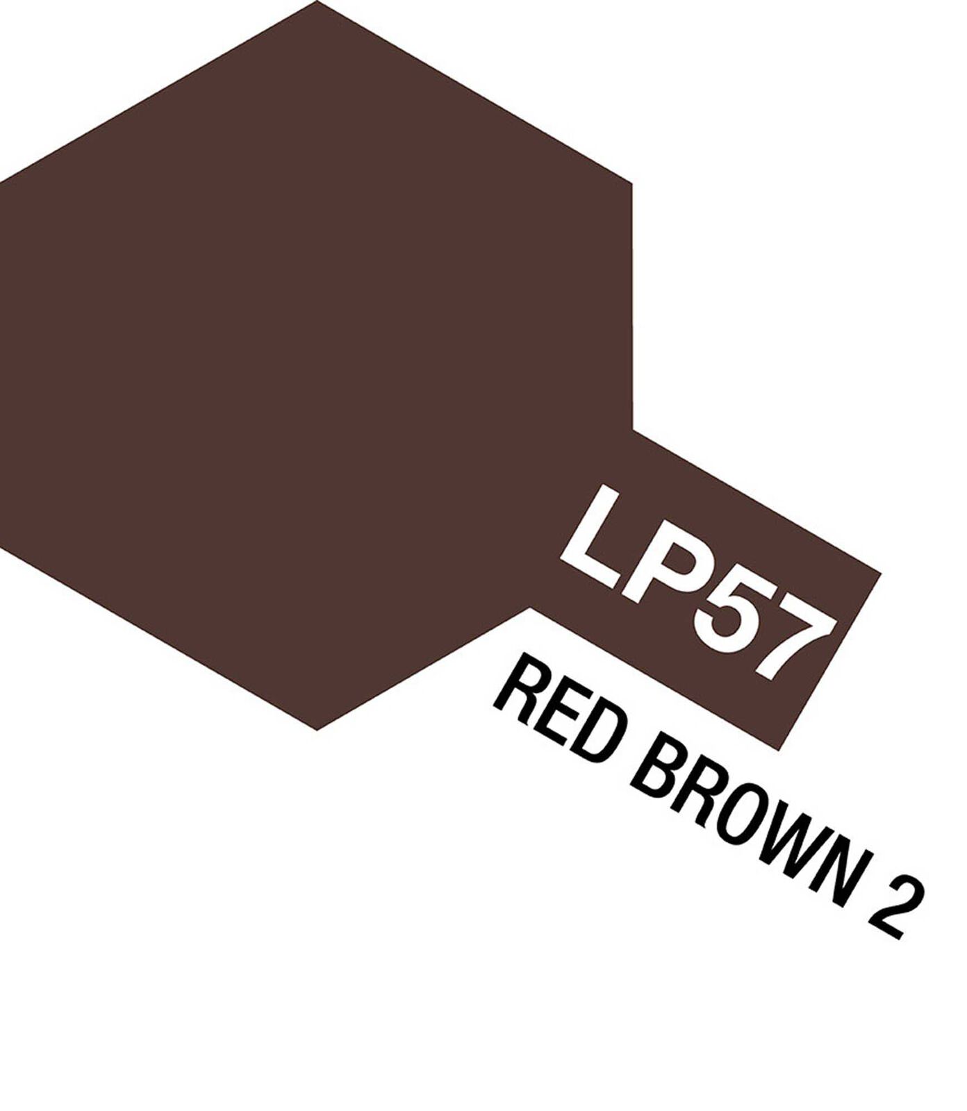 Lacquer Paint, LP-57 Red Brown 2, 10 mL