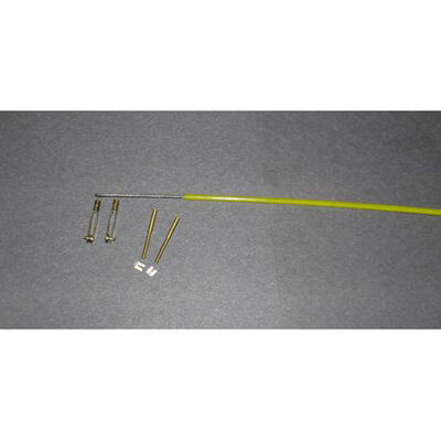 Pushrods, 36" Cable 1/16" with Clevis(2) Pushrods, 36" Cable 1/16" with Clevis(2)