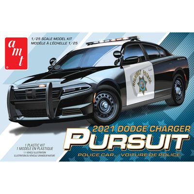 1/25 2021 Dodge Charger Police Pursuit Model Kit 1/25 2021 Dodge Charger Police Pursuit Model Kit