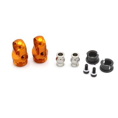S8E Machined Aluminum Shock Cap - Orange S8E Machined Aluminum Shock Cap - Orange