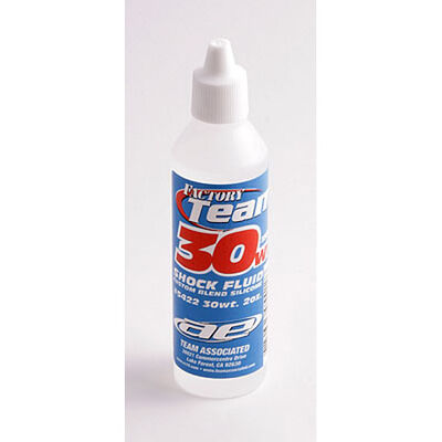 Factory Team Silicone Shock Fluid, 30Wt (350 cSt) 2oz Factory Team Silicone Shock Fluid, 30Wt (350 cSt) 2oz