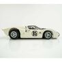HO 1966 Ford GT40 Mk.II #95 Mega G+ Slot Car, White & Green