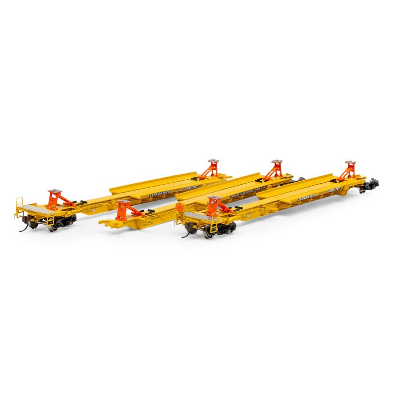 HO 57' Trinity Spine Car, TTRX #361076 (3)
