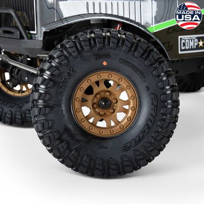1/10 Limited Edition Aztek G8 1.9" Crawler Tires Mounted 12mm Bronze Impulse (2) 1/10 Limited Edition Aztek G8 1.9" Crawler Tires Mounted 12mm Bronze Impulse (2)