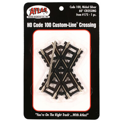 HO Code 100 60-Degree Custom Crossing HO Code 100 60-Degree Custom Crossing