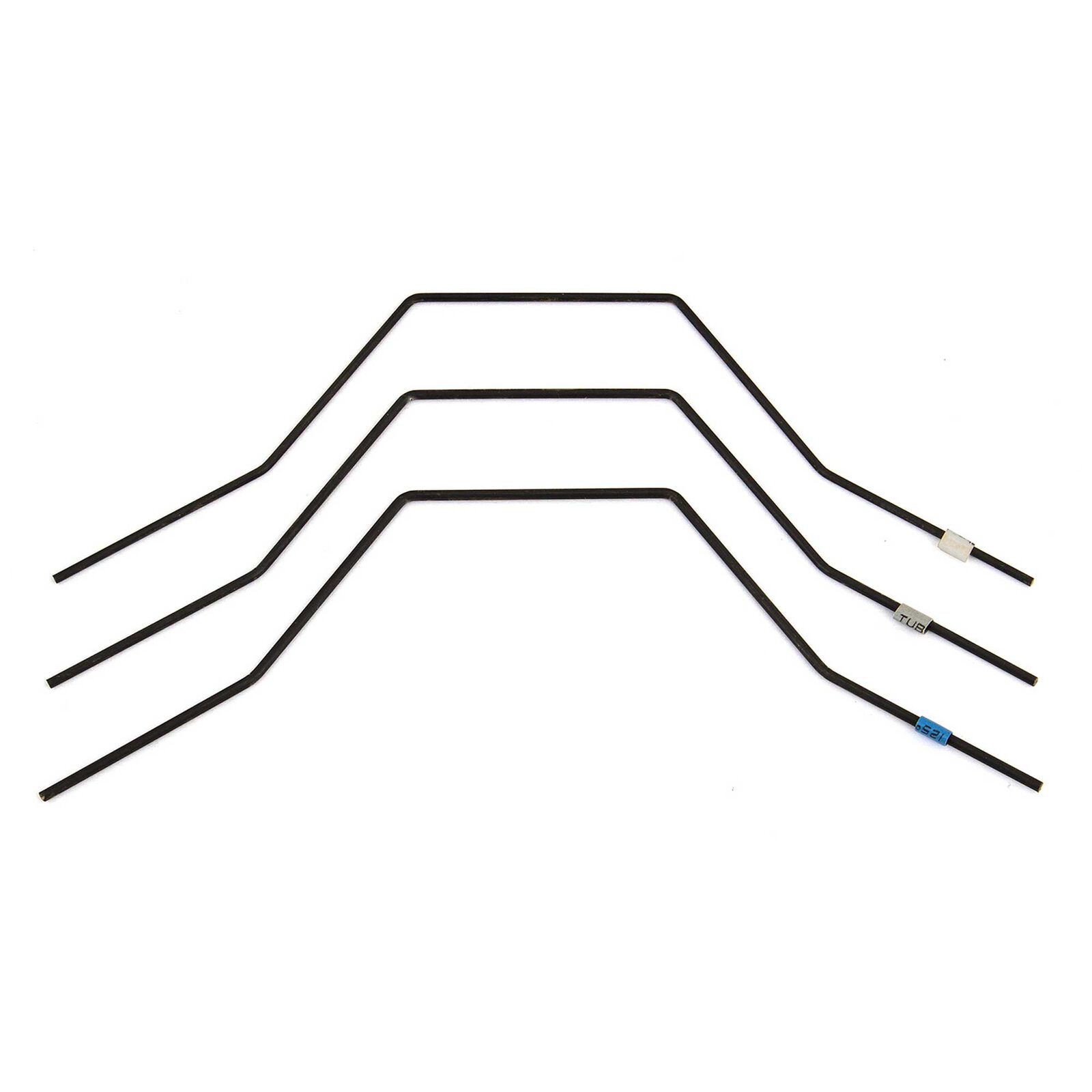 Rear Anti-roll Bar Set, 1/10 Team Associated RC10T6.1