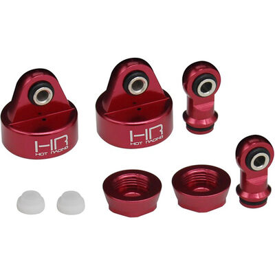 Aluminum Shock Damper Caps (2): Traxxas UDR Aluminum Shock Damper Caps (2): Traxxas UDR